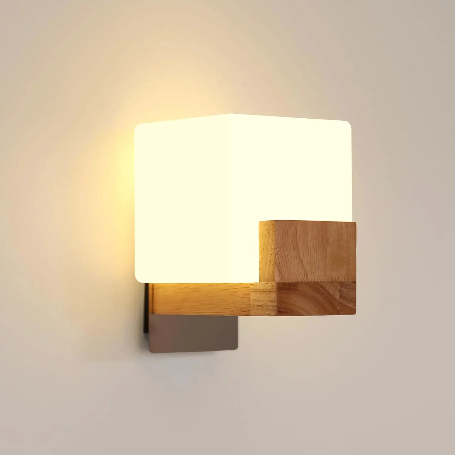 Modern Wooden Wall Light