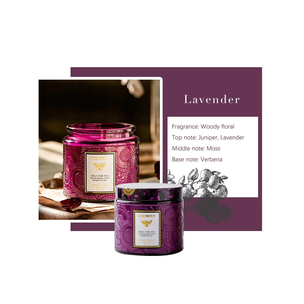 Natural Soy Scented Candle