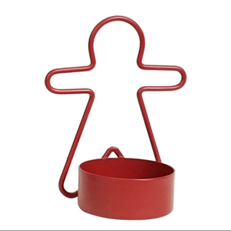 Gingerbread Man Candle Holder