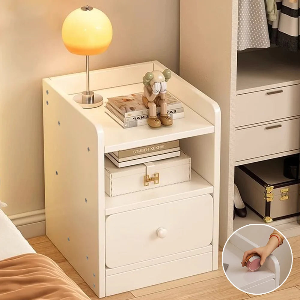 Double Drawer Nightstand
