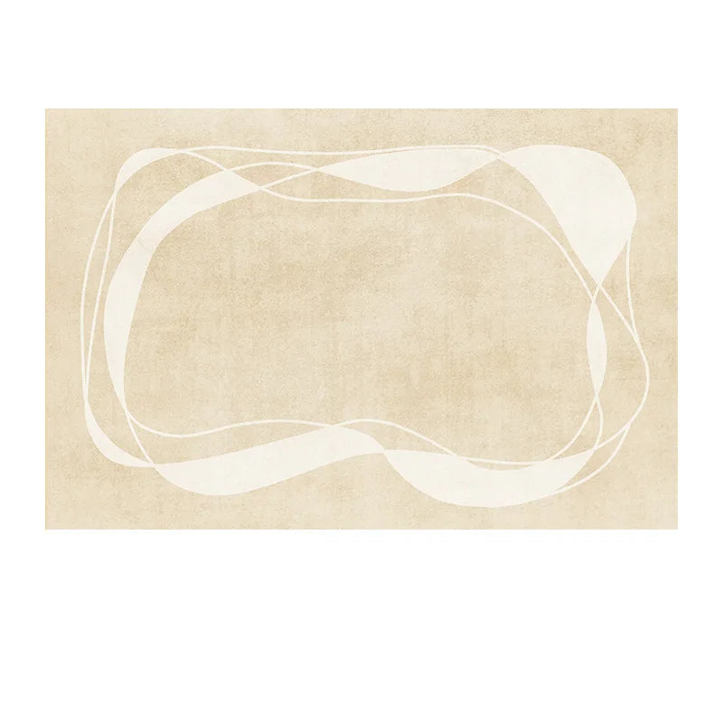 Minimalist Plush Living Room Rug