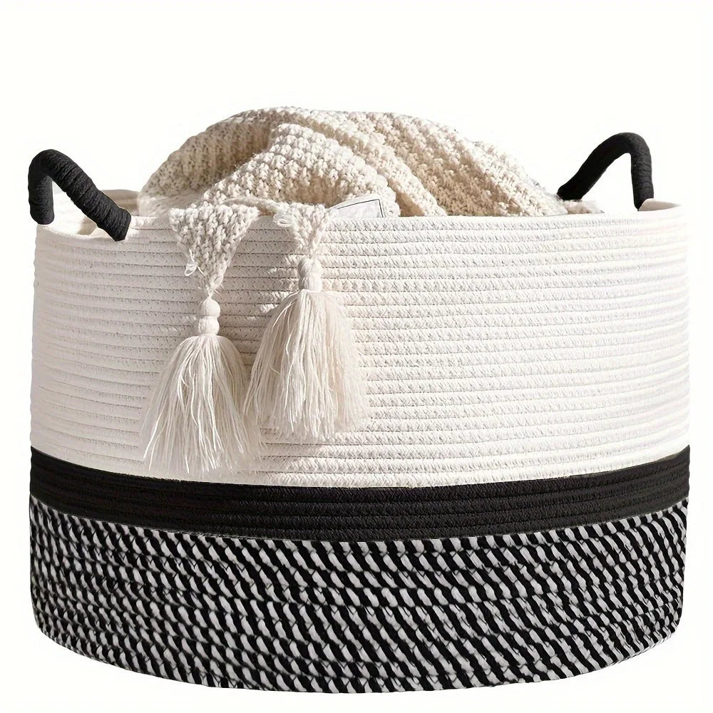 King-Size Woven Storage Basket