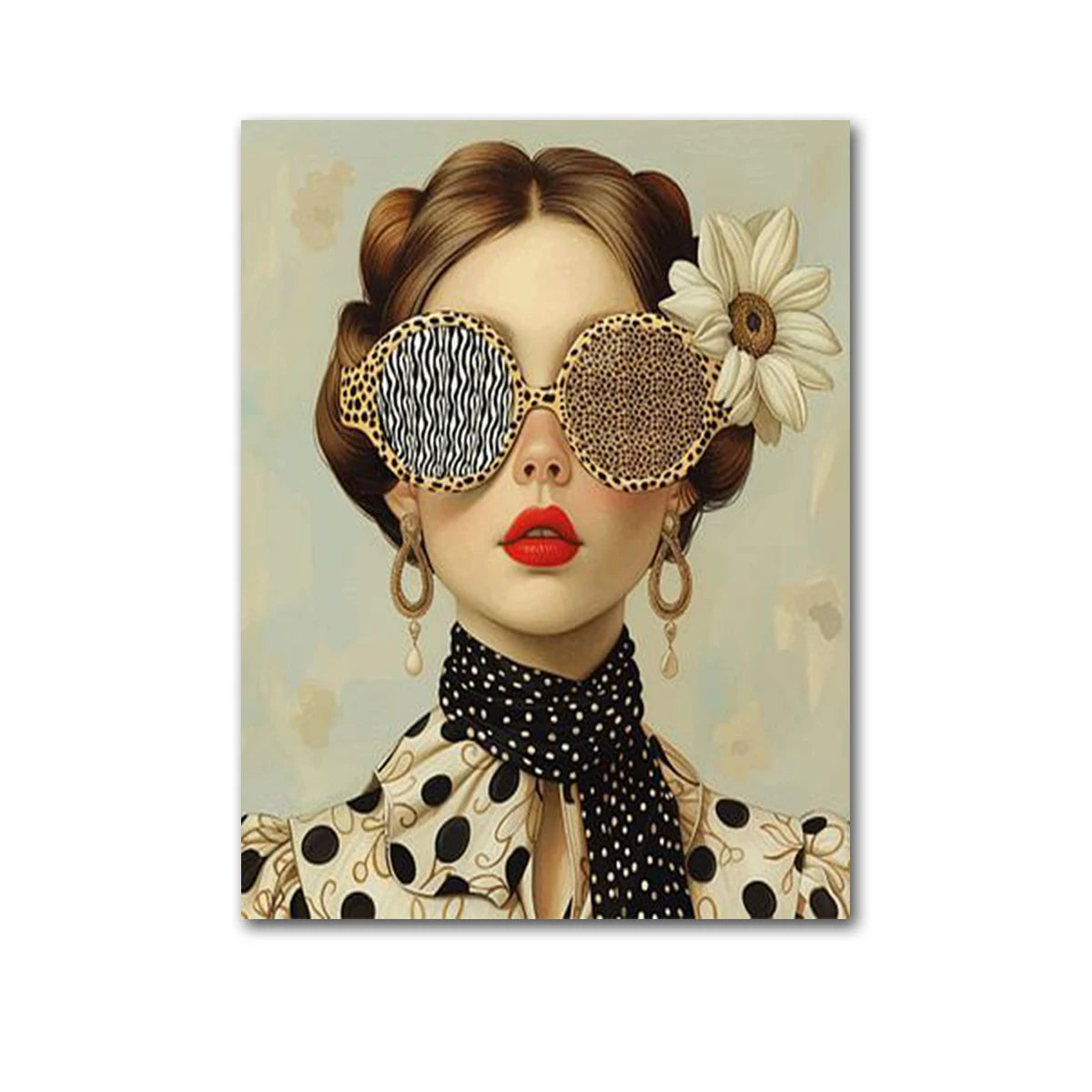 Nordic Boho Wall Art Canvas