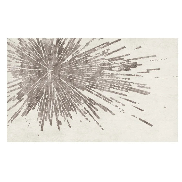 Minimalist Plush Living Room Rug