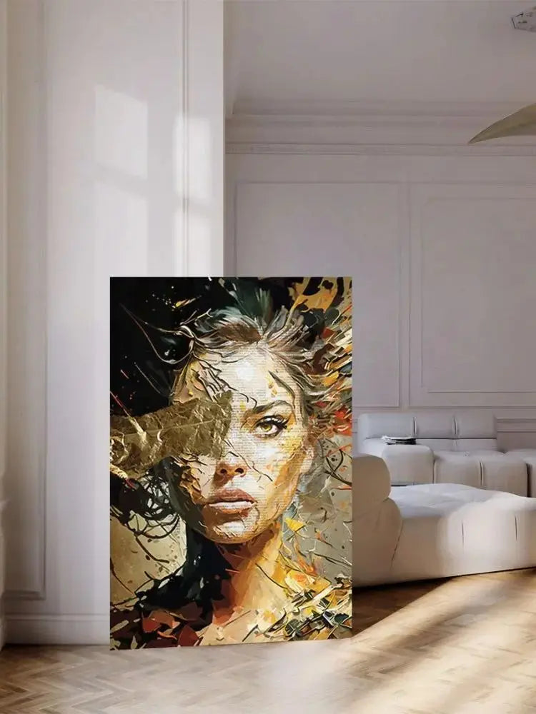 Nordic Boho Wall Art Canvas