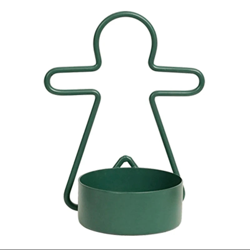 Gingerbread Man Candle Holder